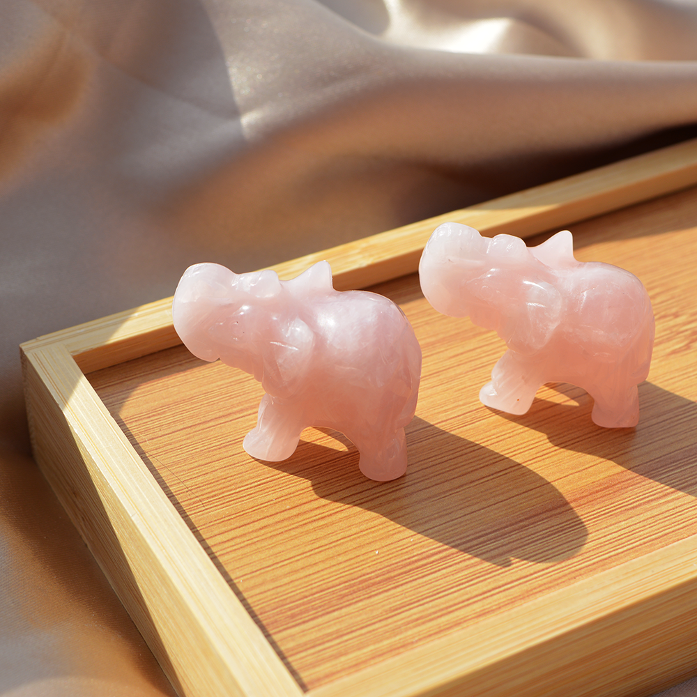 Rose quartz mini slon