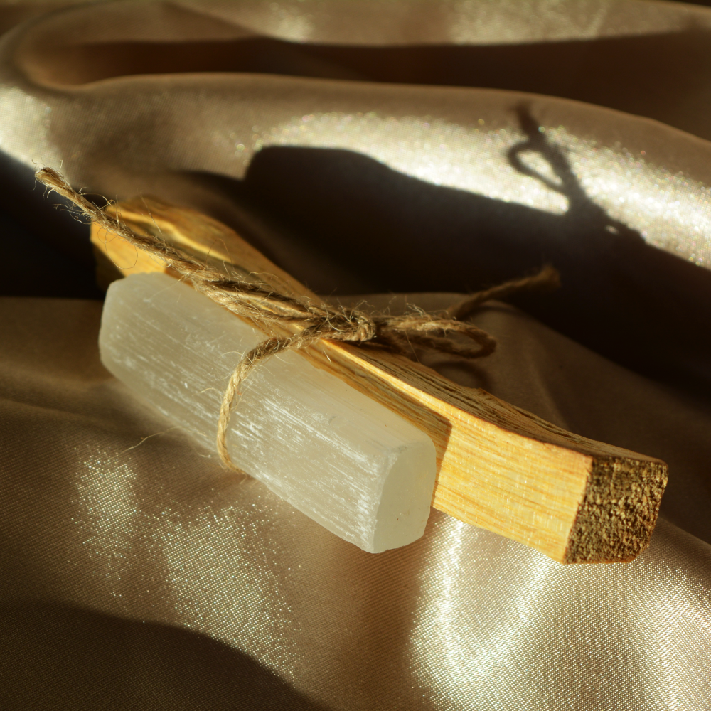 Peru komplet - palo santo in selenit