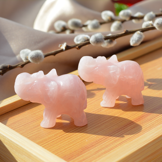 Rose quartz mini slon