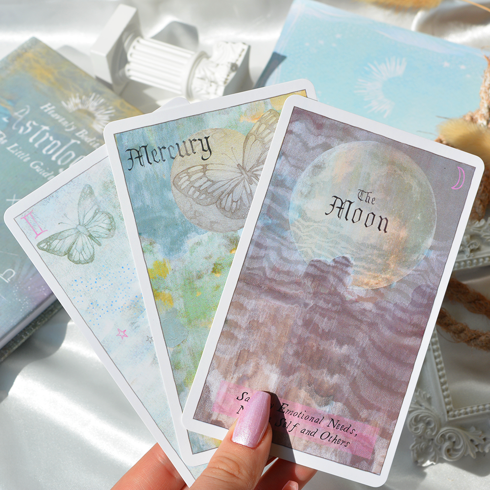 Astrološka knjiga in karte Heavenly bodies
